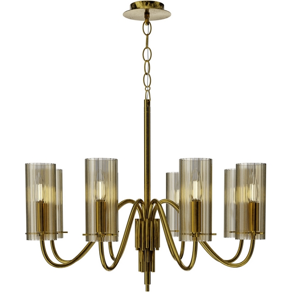 Подвесная люстра ST Luce SL2005 SL2005.303.08 латунь/коньячный E14 8*40W, SL2005 SL2005.303.08
Подвесная люстра ST Luce SL2005 SL2005.303.08 латунь/коньячный E14 8*40W, SL2005 SL2005.303.08
