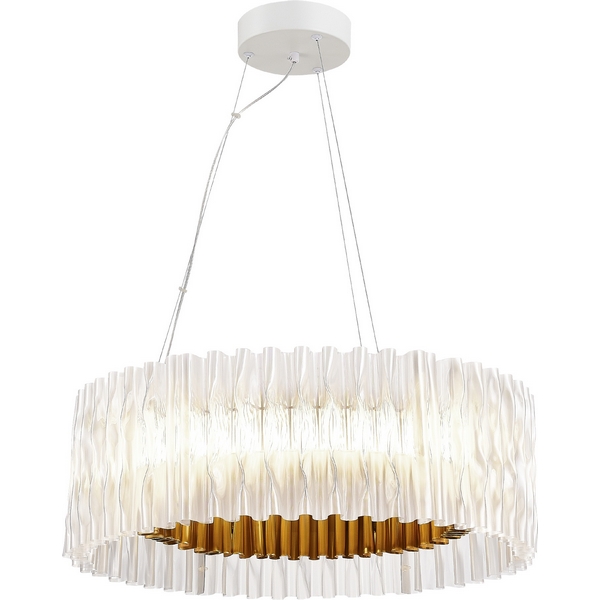 Подвесная люстра ST Luce Nazare SL6012.203.01 Золотистый/Прозрачный LED 1*64W, Nazare SL6012.203.01
Подвесная люстра ST Luce Nazare SL6012.203.01 Золотистый/Прозрачный LED 1*64W, Nazare SL6012.203.01