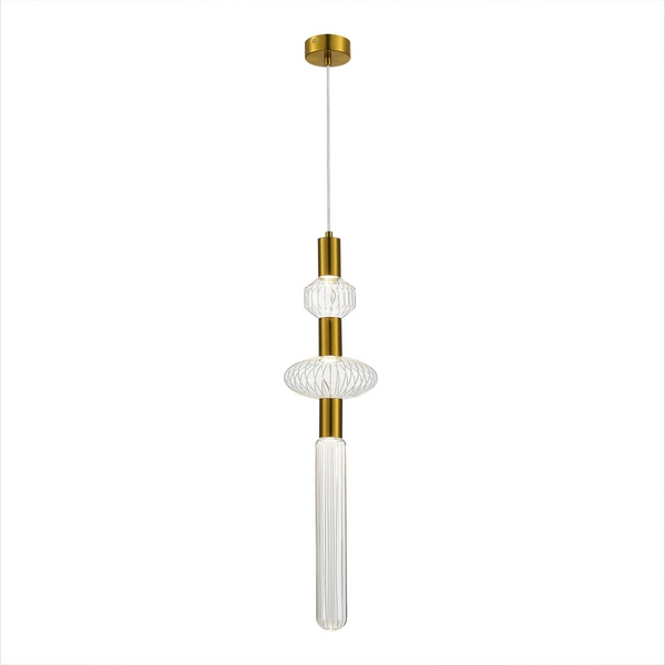 Подвесной светильник ST Luce Tacche SL6117.203.03 Латунь/Золотой, Прозрачный LED 3*3W 3000K, Золото, Tacche SL6117.203.03
Подвесной светильник ST Luce Tacche SL6117.203.03 Латунь/Золотой, Прозрачный LED 3*3W 3000K, Золото, Tacche SL6117.203.03