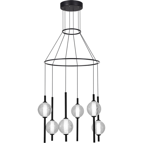 Светильник подвесной ST Luce Peek SL6120.403.06 Черный/Прозрачное кракелированное стекло LED 6*8,5W 3000K, Прозрачный, Peek SL6120.403.06
Светильник подвесной ST Luce Peek SL6120.403.06 Черный/Прозрачное кракелированное стекло LED 6*8,5W 3000K, Прозрачный, Peek SL6120.403.06