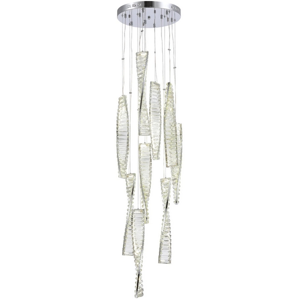 Каскадный подвесной светильник ST Luce Elica SL6205.103.09 Хром/Прозрачный LED 1*99W 3000K, Elica SL6205.103.09
Каскадный подвесной светильник ST Luce Elica SL6205.103.09 Хром/Прозрачный LED 1*99W 3000K, Elica SL6205.103.09