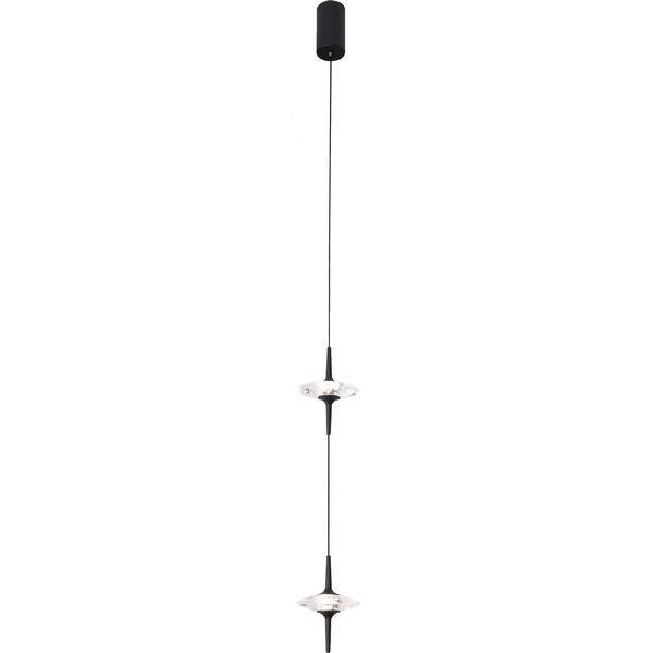 Светильник подвесной ST Luce Zenith SL6231.403.02 Черный/Прозрачный LED 2*5W 4000K, Zenith SL6231.403.02
Светильник подвесной ST Luce Zenith SL6231.403.02 Черный/Прозрачный LED 2*5W 4000K, Zenith SL6231.403.02