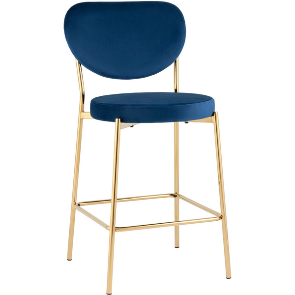Стул полубарный Stool Group Барбара велюр королевский синий золотые ножки УТ000036054, Барбара УТ000036054
Стул полубарный Stool Group Барбара велюр королевский синий золотые ножки УТ000036054, Барбара УТ000036054
