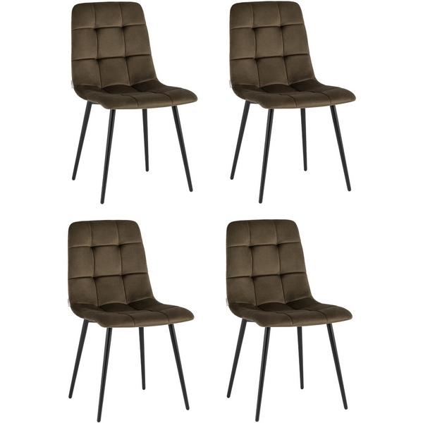 Стул Одди велюр коричневый 4 шт. Stool Group арт.УТ000036528, Одди УТ000036528 
Стул Одди велюр коричневый 4 шт. Stool Group арт.УТ000036528, Одди УТ000036528