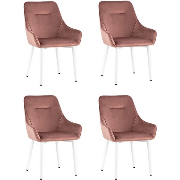 Стул Диана велюр пыльно-розовый ножки белые 4 шт Stool Group (арт.УТ000037409), Диана УТ000037409
Стул Диана велюр пыльно-розовый ножки белые 4 шт Stool Group (арт.УТ000037409), Диана УТ000037409