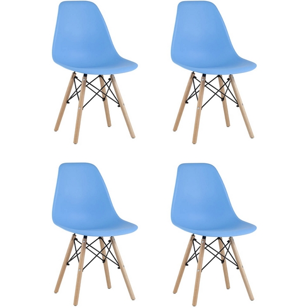 Стул Stool Group Eames Style DSW голубой x4 (разборный каркас) арт.УТ000037603, Style DSW УТ000037603
Стул Stool Group Eames Style DSW голубой x4 (разборный каркас) арт.УТ000037603, Style DSW УТ000037603
