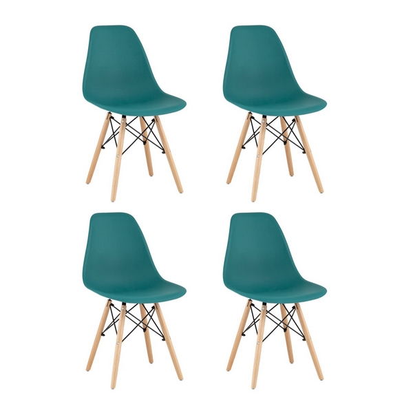 Стул Eames Style DSW темно-бирюзовый x4 (разборный каркас) Stool Group арт.УТ000037611, Style DSW УТ000037611
Стул Eames Style DSW темно-бирюзовый x4 (разборный каркас) Stool Group арт.УТ000037611, Style DSW УТ000037611