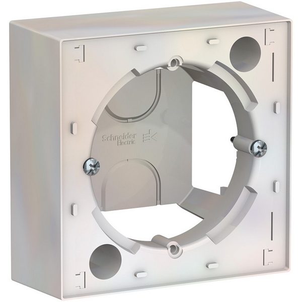 Коробка наружного монтажа (жемчужный) Systeme Electric AtlasDesign ATN000400, AtlasDesign ATN000400
Коробка наружного монтажа (жемчужный) Systeme Electric AtlasDesign ATN000400, AtlasDesign ATN000400