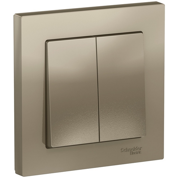 Выключатель двухклавишный (шампань) Systeme Electric AtlasDesign ATN000552, AtlasDesign ATN000552
Выключатель двухклавишный (шампань) Systeme Electric AtlasDesign ATN000552, AtlasDesign ATN000552