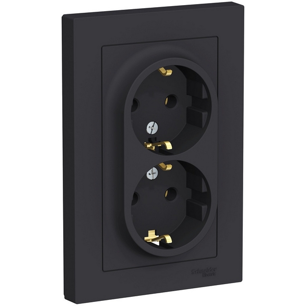 Розетка двойная с заземлением (карбон) Systeme Electric AtlasDesign ATN001024, Черный, AtlasDesign ATN001024
Розетка двойная с заземлением (карбон) Systeme Electric AtlasDesign ATN001024, Черный, AtlasDesign ATN001024
