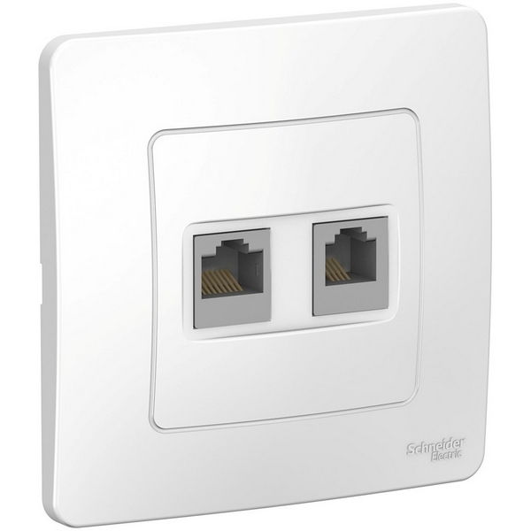 Розетка телефонная RJ-11 + Ethernet RJ-45 (белый) Systeme Electric Blanca BLNIS045111, Blanca BLNIS045111
Розетка телефонная RJ-11 + Ethernet RJ-45 (белый) Systeme Electric Blanca BLNIS045111, Blanca BLNIS045111