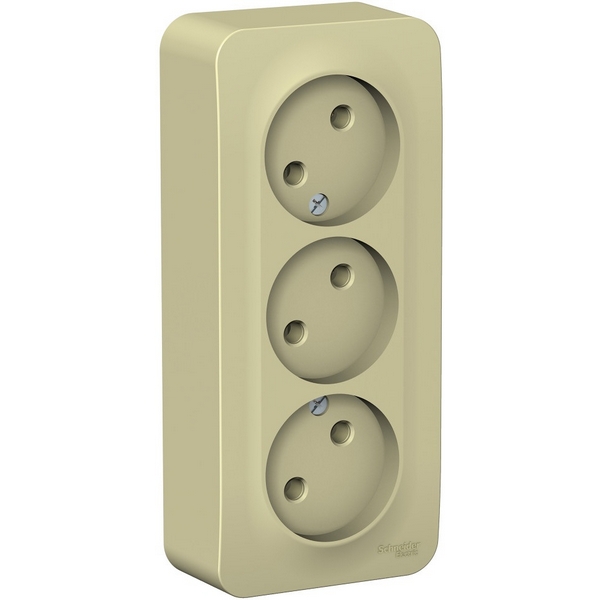 Розетка тройная без заземления (бежевый) Systeme Electric Blanca BLNRA000317, Blanca BLNRA000317
Розетка тройная без заземления (бежевый) Systeme Electric Blanca BLNRA000317, Blanca BLNRA000317