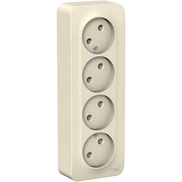 Розетка четверная без заземления (молочный) Systeme Electric Blanca BLNRA000412, Blanca BLNRA000412
Розетка четверная без заземления (молочный) Systeme Electric Blanca BLNRA000412, Blanca BLNRA000412