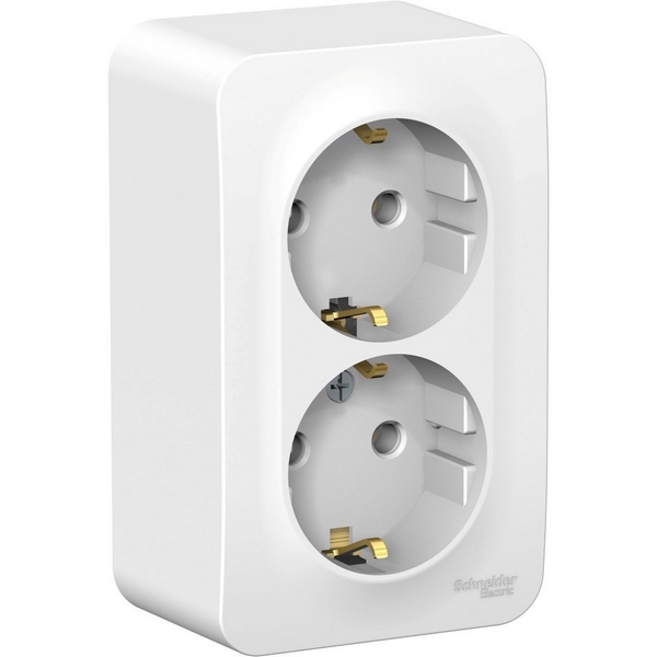 Розетка двойная с заземлением (белый) Systeme Electric Blanca BLNRA010201, Blanca BLNRA010201
Розетка двойная с заземлением (белый) Systeme Electric Blanca BLNRA010201, Blanca BLNRA010201