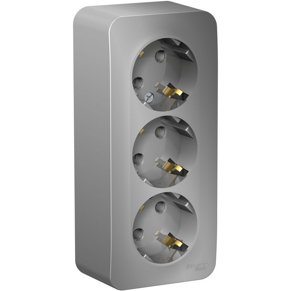 Розетка тройная с заземлением (алюминий) Systeme Electric Blanca BLNRA010313, Blanca BLNRA010313
Розетка тройная с заземлением (алюминий) Systeme Electric Blanca BLNRA010313, Blanca BLNRA010313