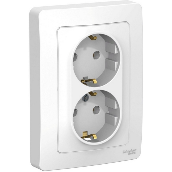 Розетка двойная с заземлением (белый) Systeme Electric Blanca BLNRS001021, Blanca BLNRS001021
Розетка двойная с заземлением (белый) Systeme Electric Blanca BLNRS001021, Blanca BLNRS001021