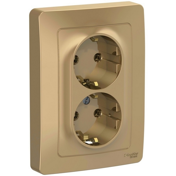 Розетка двойная с заземлением (титан) Systeme Electric Blanca BLNRS001024, Blanca BLNRS001024
Розетка двойная с заземлением (титан) Systeme Electric Blanca BLNRS001024, Blanca BLNRS001024