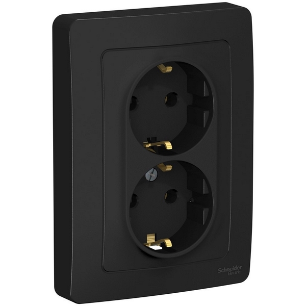 Розетка двойная с заземлением (антрацит) Systeme Electric Blanca BLNRS001026, Серый, Blanca BLNRS001026
Розетка двойная с заземлением (антрацит) Systeme Electric Blanca BLNRS001026, Серый, Blanca BLNRS001026