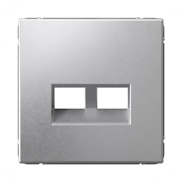Накладка двойная для компьютерной/телефонной розетки RJ-45/RJ-11 (алюминий) Systeme Electric GAL000390, GAL000390
Накладка двойная для компьютерной/телефонной розетки RJ-45/RJ-11 (алюминий) Systeme Electric GAL000390, GAL000390