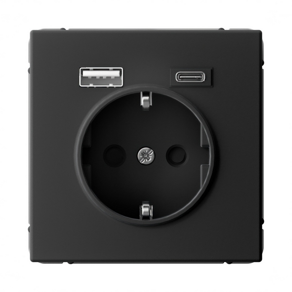 Розетка с заземлением, шторками и USB Type A+С (карбон) Systeme Electric GAL001032, Черный, GAL001032
Розетка с заземлением, шторками и USB Type A+С (карбон) Systeme Electric GAL001032, Черный, GAL001032