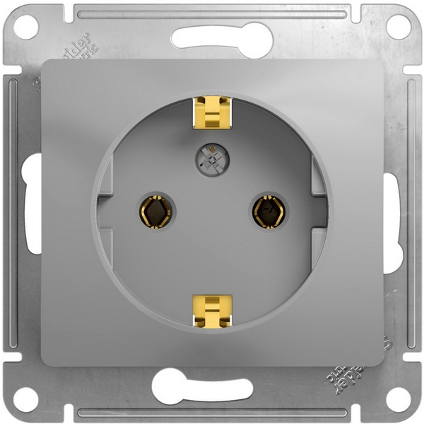 Розетка с заземлением (алюминий) Systeme Electric Glossa GSL000343, Glossa GSL000343
Розетка с заземлением (алюминий) Systeme Electric Glossa GSL000343, Glossa GSL000343