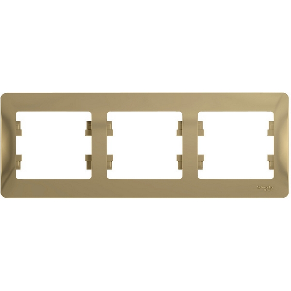 Рамка на 3 поста (титан) Systeme Electric GSL000403, GSL000403
Рамка на 3 поста (титан) Systeme Electric GSL000403, GSL000403