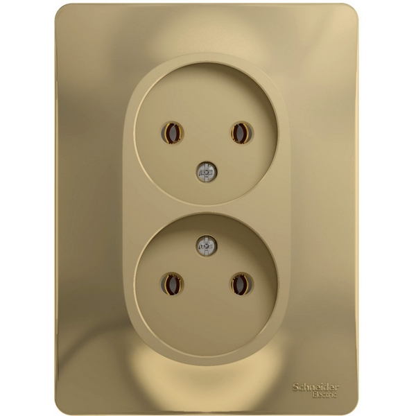 Розетка двойная без заземления (титан) Systeme Electric Glossa GSL000420, Glossa GSL000420
Розетка двойная без заземления (титан) Systeme Electric Glossa GSL000420, Glossa GSL000420