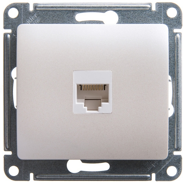 Розетка Ethernet RJ-45 (перламутр) Systeme Electric Glossa GSL000681K, Белый, Glossa GSL000681K
Розетка Ethernet RJ-45 (перламутр) Systeme Electric Glossa GSL000681K, Белый, Glossa GSL000681K