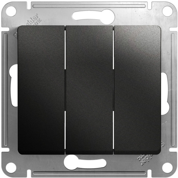 Выключатель трехклавишный (антрацит) Systeme Electric Glossa GSL000731, Серый, Glossa GSL000731
Выключатель трехклавишный (антрацит) Systeme Electric Glossa GSL000731, Серый, Glossa GSL000731