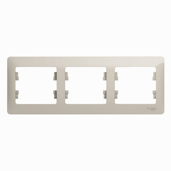 Рамка на 3 поста (молочный) Systeme Electric Glossa GSL000903, Glossa GSL000903
Рамка на 3 поста (молочный) Systeme Electric Glossa GSL000903, Glossa GSL000903