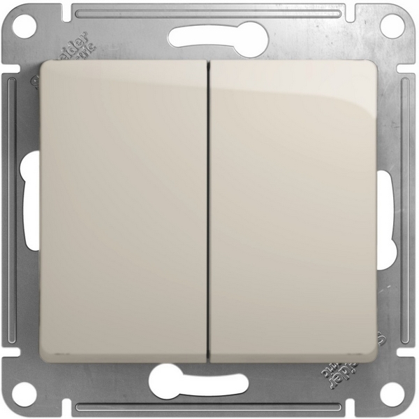 Выключатель двухклавишный (молочный) Systeme Electric Glossa GSL000965, Glossa GSL000965
Выключатель двухклавишный (молочный) Systeme Electric Glossa GSL000965, Glossa GSL000965