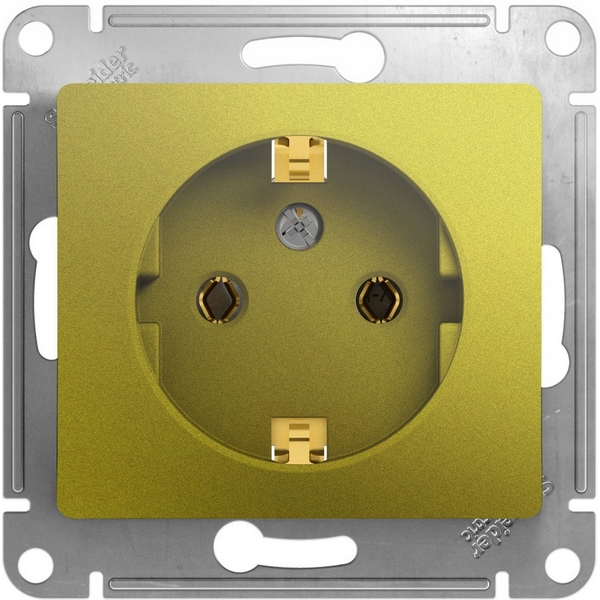 Розетка с заземлением (фисташковый) Systeme Electric Glossa GSL001043, Glossa GSL001043
Розетка с заземлением (фисташковый) Systeme Electric Glossa GSL001043, Glossa GSL001043