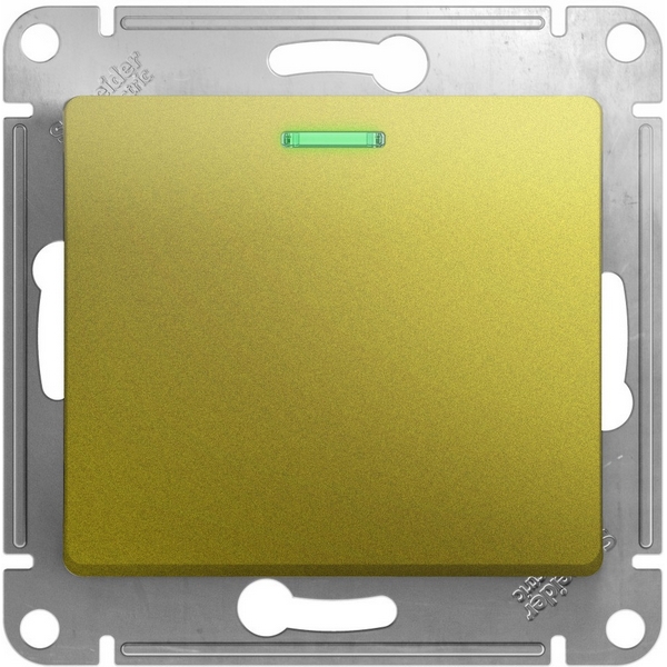 Выключатель одноклавишный с подсветкой (фисташковый) Systeme Electric Glossa GSL001063, Glossa GSL001063
Выключатель одноклавишный с подсветкой (фисташковый) Systeme Electric Glossa GSL001063, Glossa GSL001063