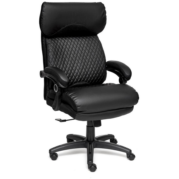 Кресло кож/зам/ткань, черный/черный стеганный/черный, 36-6/36-6/11 Tetchair CHIEF 12851, CHIEF 12851
Кресло кож/зам/ткань, черный/черный стеганный/черный, 36-6/36-6/11 Tetchair CHIEF 12851, CHIEF 12851