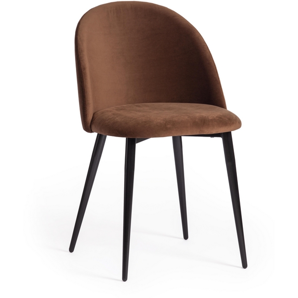 Стул (mod. 710) коричневый barkhat 11/черный (ткань/металл) Tetchair 113349 14330, 113349 14330
Стул (mod. 710) коричневый barkhat 11/черный (ткань/металл) Tetchair 113349 14330, 113349 14330