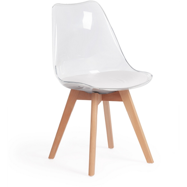 Стул (mod. 73) прозрачный/Transparent, подушка белая/Cushion whit (дерево/пластик/ПУ) Tetchair 111310 15458, 111310 15458
Стул (mod. 73) прозрачный/Transparent, подушка белая/Cushion whit (дерево/пластик/ПУ) Tetchair 111310 15458, 111310 15458