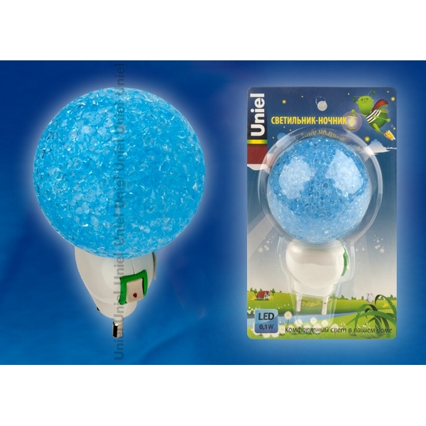 Ночник светодиодный для детской Uniel DTL-309-Шар/BLUE/1LED/0,1W, Синий, DTL-309-Шар/BLUE/1LED/0,1W
Ночник светодиодный для детской Uniel DTL-309-Шар/BLUE/1LED/0,1W, Синий, DTL-309-Шар/BLUE/1LED/0,1W