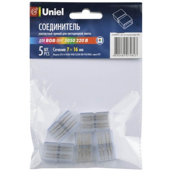 Клемма UTC-K-14/B67-RGB 005 Polybag Uniel UTC Clear, Прозрачный, UTC UTC-K-14/B67-RGB Clear 005 Polybag
Клемма UTC-K-14/B67-RGB 005 Polybag Uniel UTC Clear, Прозрачный, UTC UTC-K-14/B67-RGB Clear 005 Polybag