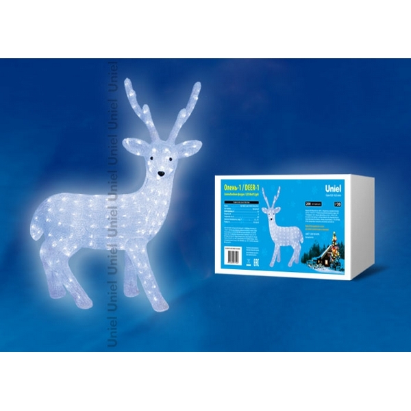 Световая светодиодная ULD-M6393-200/STA IP20 DEER-1 Uniel WHITE, Белый, ULD-M6393-200/STA WHITE IP20 DEER-1
Световая светодиодная ULD-M6393-200/STA IP20 DEER-1 Uniel WHITE, Белый, ULD-M6393-200/STA WHITE IP20 DEER-1