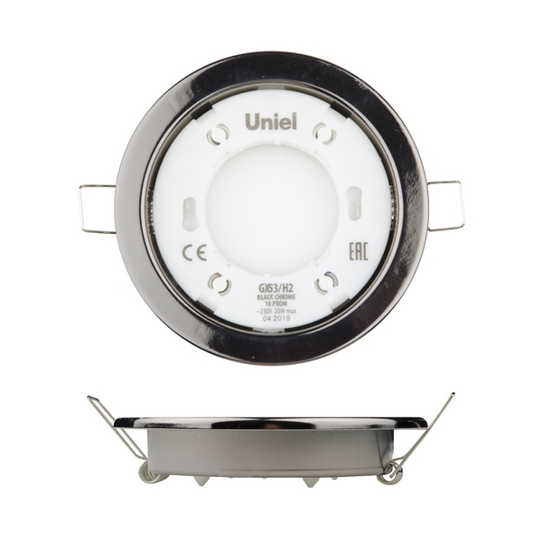 Встраиваемый светильник GX53/H2 PROM Uniel BLACK CHROME 10, Хром, GX53/H2 BLACK CHROME 10 PROM
Встраиваемый светильник GX53/H2 PROM Uniel BLACK CHROME 10, Хром, GX53/H2 BLACK CHROME 10 PROM