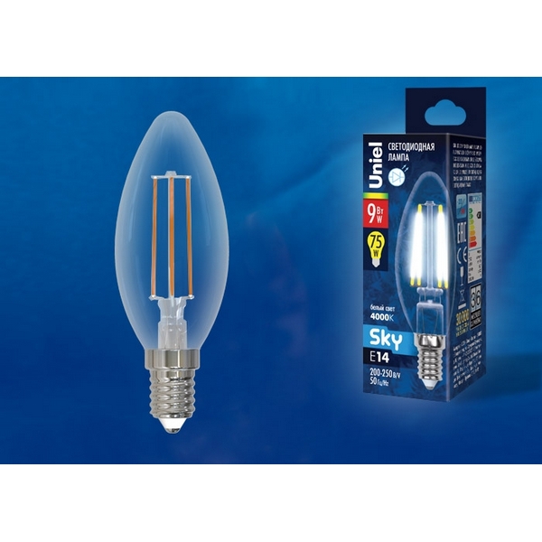 Лампочка светодиодная LED-C35-9W/4000K/E14/CL PLS02WH картон Uniel, LED-C35-9W/4000K/E14/CL PLS02WH картон
Лампочка светодиодная LED-C35-9W/4000K/E14/CL PLS02WH картон Uniel, LED-C35-9W/4000K/E14/CL PLS02WH картон