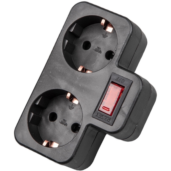 Разветвитель сетевой с выключателем, с/з. 2 гнезда. 16А, 3500Вт. Черный Uniel Сетевые разветвители S-GES2-16PB BLACK, Сетевые разветвители S-GES2-16PB BLACK
Разветвитель сетевой с выключателем, с/з. 2 гнезда. 16А, 3500Вт. Черный Uniel Сетевые разветвители S-GES2-16PB BLACK, Сетевые разветвители S-GES2-16PB BLACK