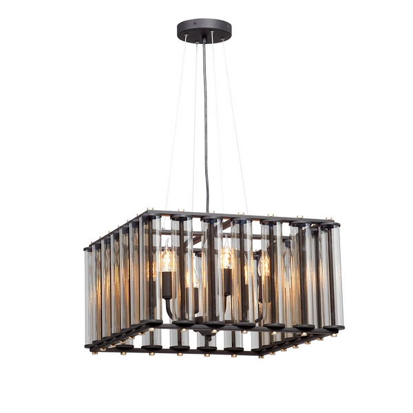 Подвесная люстра Vitaluce V5301-1/6PL, Черный, V5301-1/6PL 
Подвесная люстра Vitaluce V5301-1/6PL, Черный, V5301-1/6PL