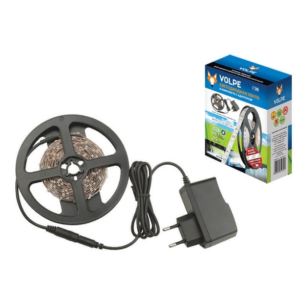 Светодиодная лента ULS-Q321 2835-60LED/m-IP20-2.5M-DW RRP24C00 Комплект светодиодной ленты с адаптером Volpe, ULS-Q321 2835-60LED/m-IP20-2.5M-DW RRP24C00 Комплект светодиодной ленты с адаптером
Светодиодная лента ULS-Q321 2835-60LED/m-IP20-2.5M-DW RRP24C00 Комплект светодиодной ленты с адаптером Volpe, ULS-Q321 2835-60LED/m-IP20-2.5M-DW RRP24C00 Комплект светодиодной ленты с адаптером