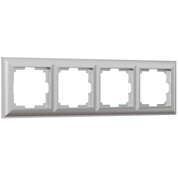 Рамка на 4 поста Fiore (серебряный) Werkel W0042206 (a051032), Серебро, Fiore серебряный W0042206
Рамка на 4 поста Fiore (серебряный) Werkel W0042206 (a051032), Серебро, Fiore серебряный W0042206