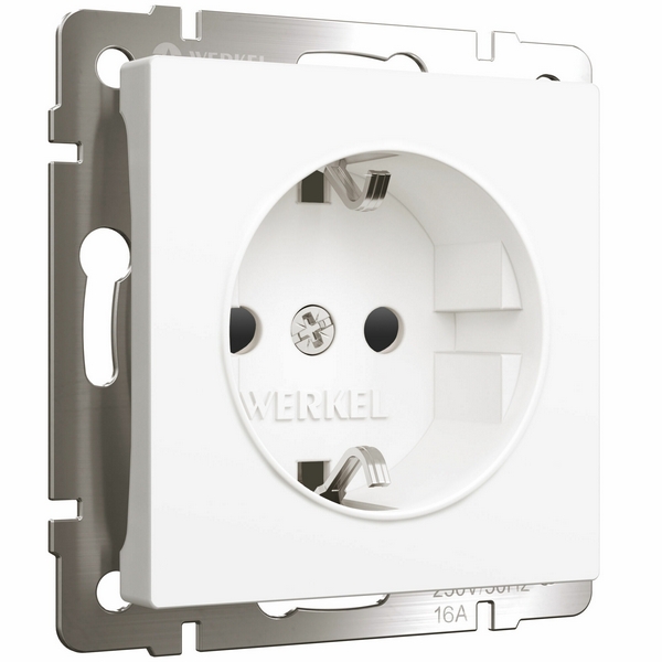 Розетка с заземлением и шторками (белый матовый) Werkel W1171161 (a059266), Встраиваемые механизмы белые матовые W1171161
Розетка с заземлением и шторками (белый матовый) Werkel W1171161 (a059266), Встраиваемые механизмы белые матовые W1171161