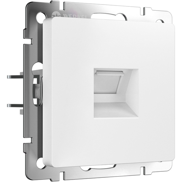 Розетка Ethernet RJ-45 (белый матовый) Werkel W1181061 (a062407), Встраиваемые механизмы белые матовые W1181061
Розетка Ethernet RJ-45 (белый матовый) Werkel W1181061 (a062407), Встраиваемые механизмы белые матовые W1181061