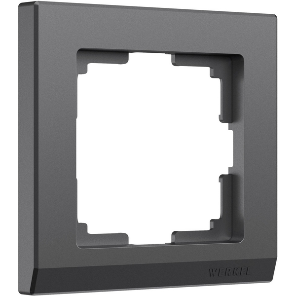 Рамка на 1 пост (графит матовый) Werkel W0011864 (a063115), Графитовый, W0011864
Рамка на 1 пост (графит матовый) Werkel W0011864 (a063115), Графитовый, W0011864