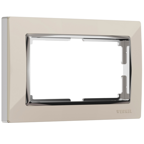 Рамка для двойной розетки Snabb (слоновая кость/хром) Werkel W0081903 (a051648), Snabb слоновая кость W0081903
Рамка для двойной розетки Snabb (слоновая кость/хром) Werkel W0081903 (a051648), Snabb слоновая кость W0081903