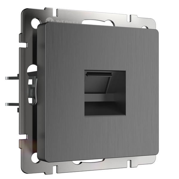 Розетка Ethernet RJ-45 (графит рифленый) Werkel W1181004 (a050748), Графитовый, Встраиваемые механизмы графит рифленый W1181004
Розетка Ethernet RJ-45 (графит рифленый) Werkel W1181004 (a050748), Графитовый, Встраиваемые механизмы графит рифленый W1181004